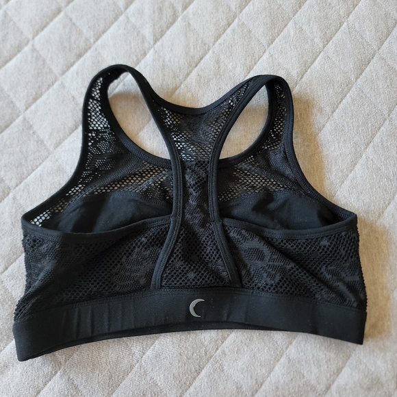 ⭐4/$20 Zyia Black Mesh Sports Bra - Picture 2 of 6